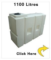 1100 Litre Baffled Water Tank - 200 gallons