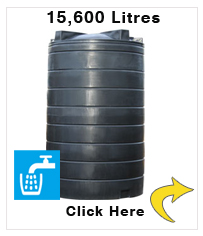 13,000 litre potable water tank - 3000 gallons