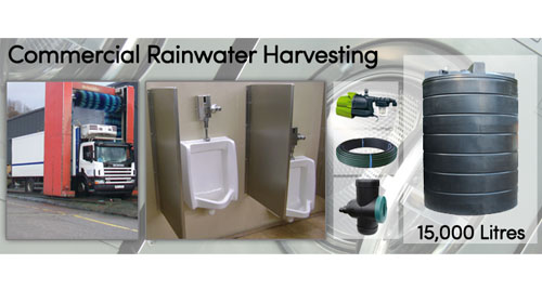 15000 Litre Commercial Rainwater Harvesting System