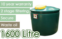 1600 Litre Waste Oil Tank