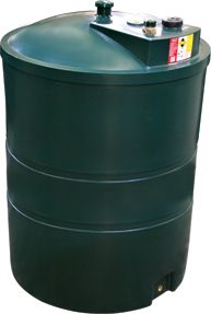 1850 litre single skin oil tank