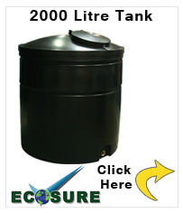 2000 Litre sprayer Tank - 400 gallons