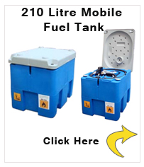 210 Litre Mobile Fuel Tank - 50 gallons