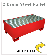 2 Drum Steel Pallet
