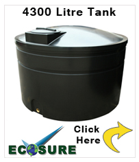 4300 Litre sprayer Tank - 950 gallons