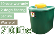 Ecosure 720 litre Waste Oil Tank