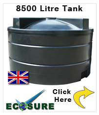 Ecosure 8500 Litre sprayer Tank - 2000 gallons