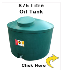 875 litre bunded oil tank - 200 gallons