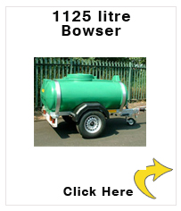 1125 Litre (250 gallon) highway water bowser