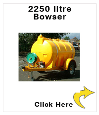 2250LITRE (500 GALLON) HIGHWAY FLOWER WATERING BOWSER