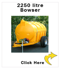 2250 Litre (500 gallon) site water bowser
