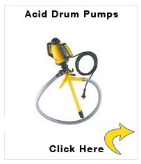 Electric Drum Pump for Aggressive Substances TT 1000, 1000 mm immersion depth