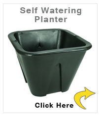 Self-Watering Planter - Black