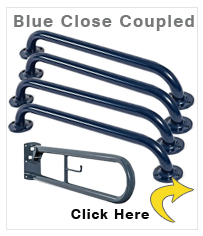 Close Coupled Grab Rail Kit - Blue