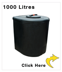 1000 Litre Water Tank D Shape - Contract - 200 gallons