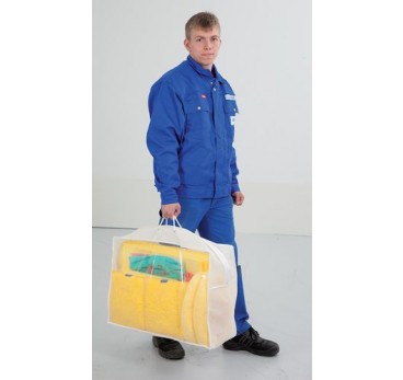 DENSORB emergency spill kit in carry bag, Oil version