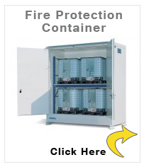 Fire protection container FBM plus 314.30 with T90 door