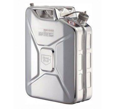 Stainless Steel Fuel Can, With Screw Cap, No Valve, 20l
