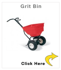 Grit spreaders made from Polyethylene (PE), with 85 litre volume