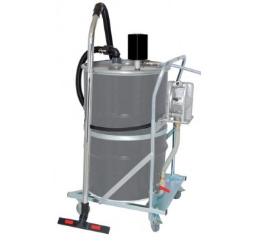 Pumpout EX, compressed air and fluid suction pump, explosion-proof