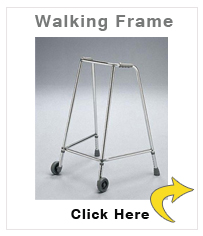 Small Narrow Wheeled Adjustable Height Walking Aid 