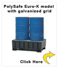 PolySafe Euro-K model with galvanized grid