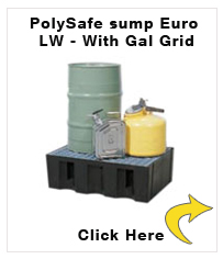 PolySafe sump Euro LW - With Gal Grid