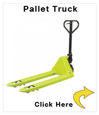 Hand operated pallet truck, professional model PR 4, with nylon wheels