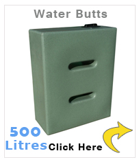 500 Litre Garden Water Butt Green Marble V3