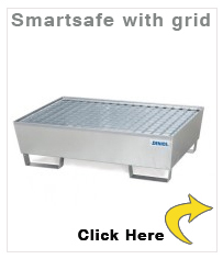 SmartSafe with grid, galvanised