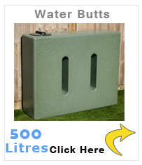 500 Litre Garden Water Butt Green Marble V1